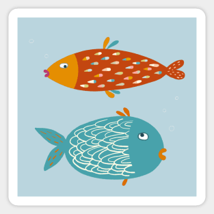 Salty Fish Sticker